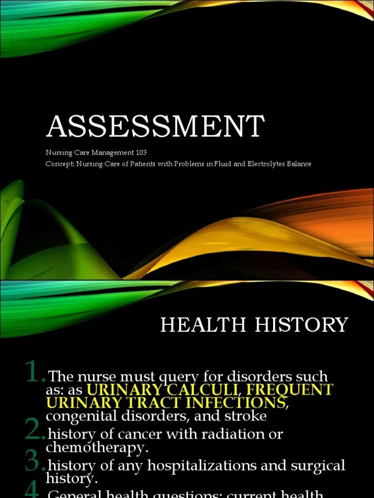 ASSESSMENT of RENAL KIDNEY FUNCTION PDF Urinary Bladder Urinary