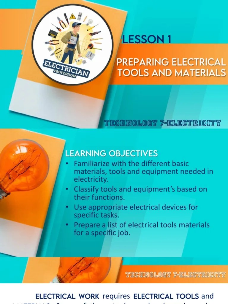 An Introduction to Common Electrical Tools, Materials, and Their Uses