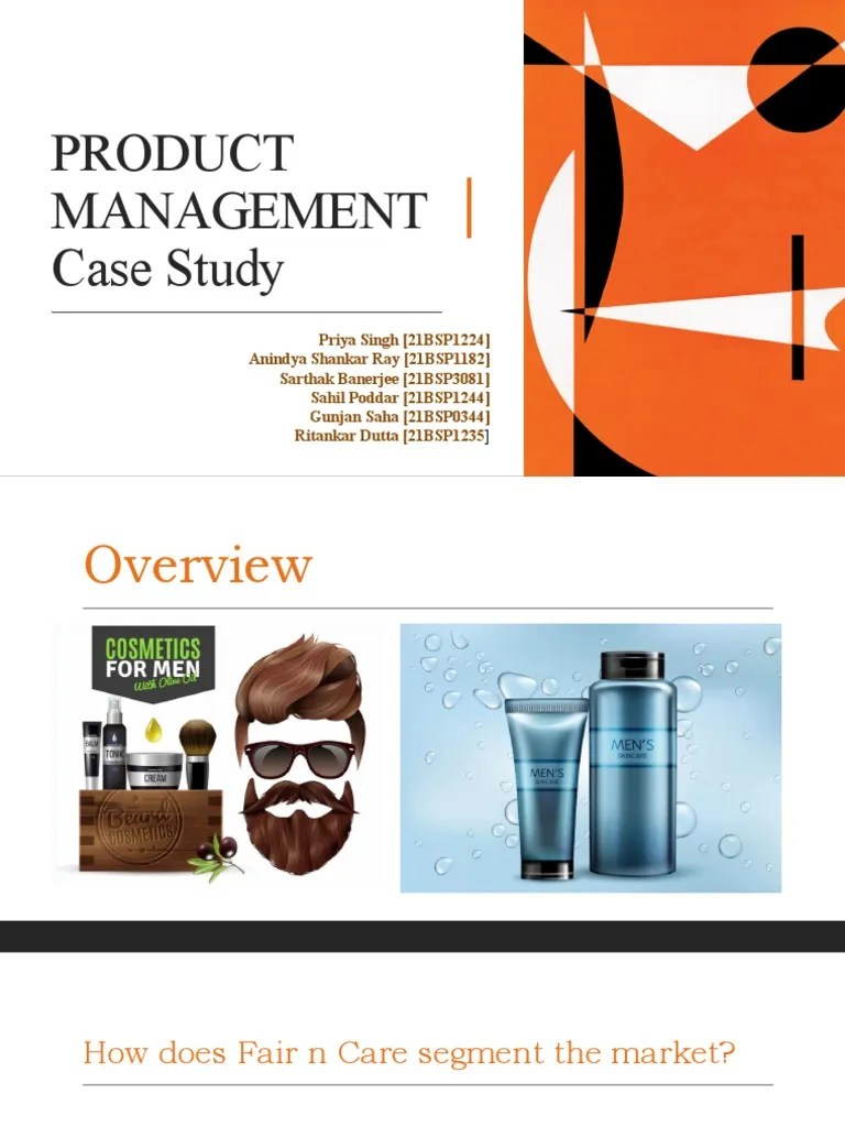 PRODUCT MANAGEMENT Case Study PDF