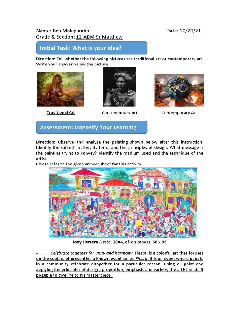 Contemporary and Traditional Art PDF Paintings