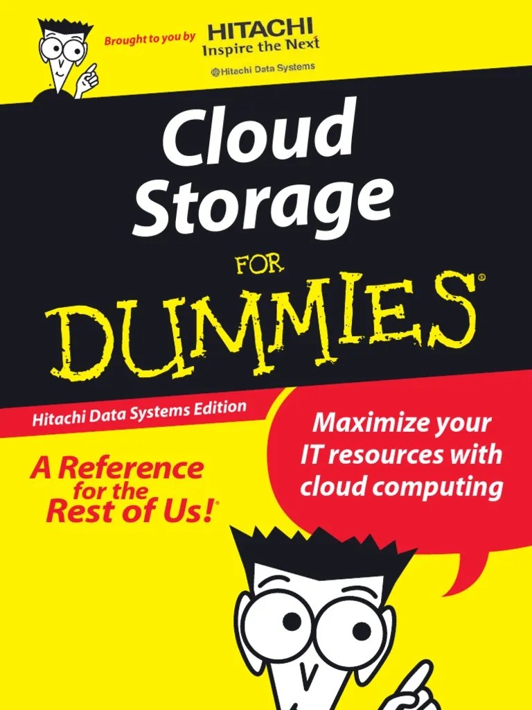 Cloud Storage for Dummies Platform As A Service Cloud Computing