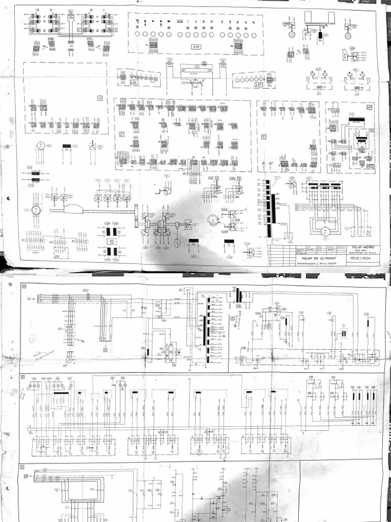 Polar 115 Eltromat Diagram | PDF