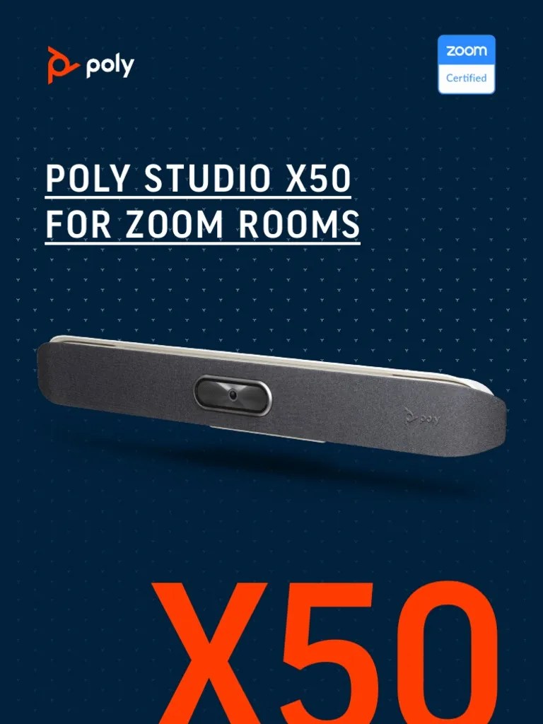Poly X50 | PDF | Hdmi | Usb
