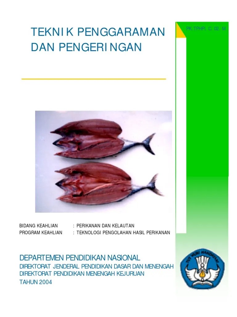 Teknik Penggaraman Dan Pengeringan