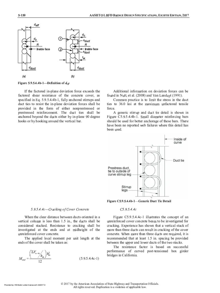 AASHTO LRFD Bridge Design Specifications 8th Ed. 2017501600 PDF