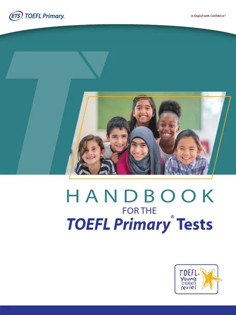 TOEFL Primary Handbook 2019 PDF Test Of English As A Foreign