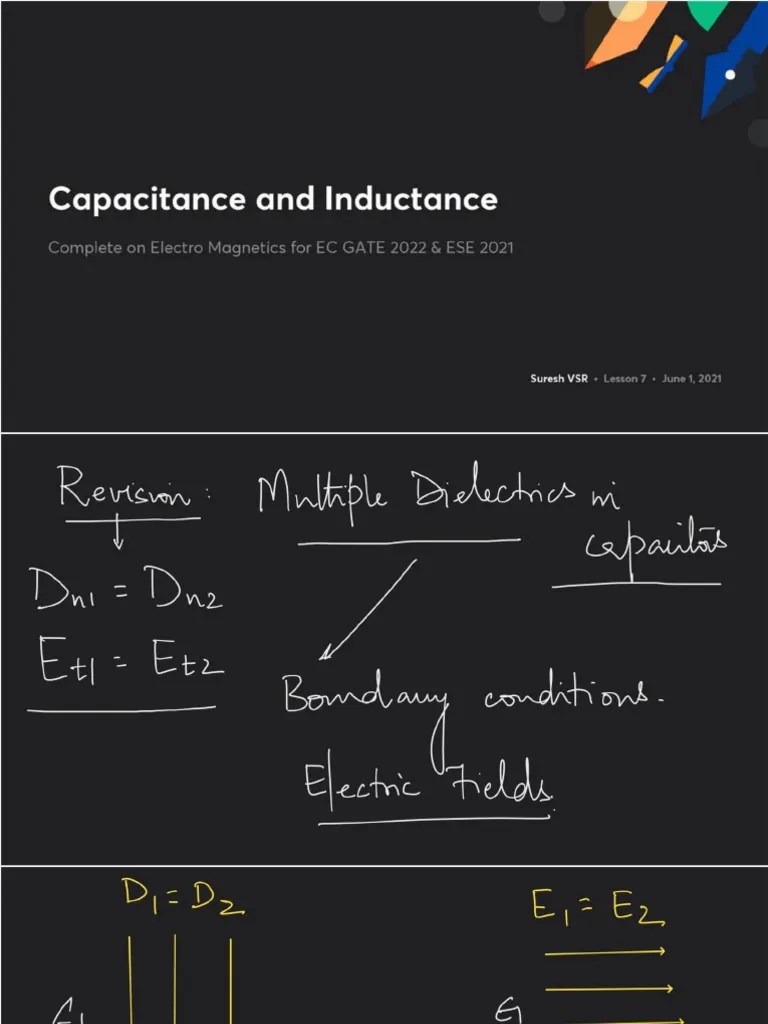 Capacitance and Inductance With Anno PDF