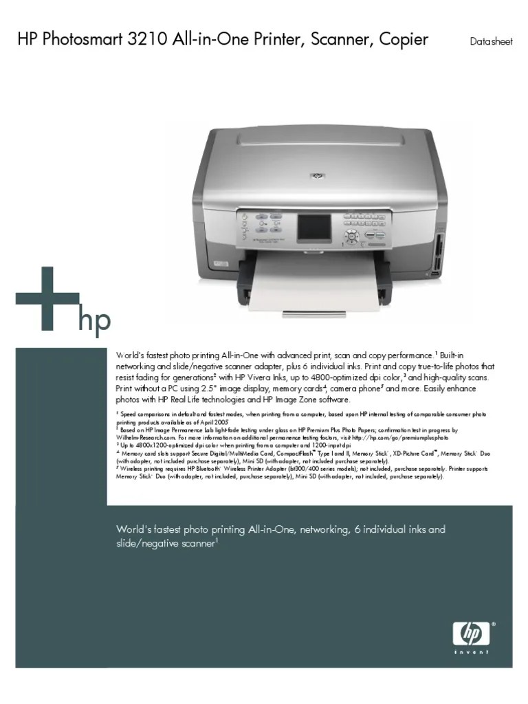 HP Photo Smart Printer Copier Manual | PDF | Image Scanner | Hewlett