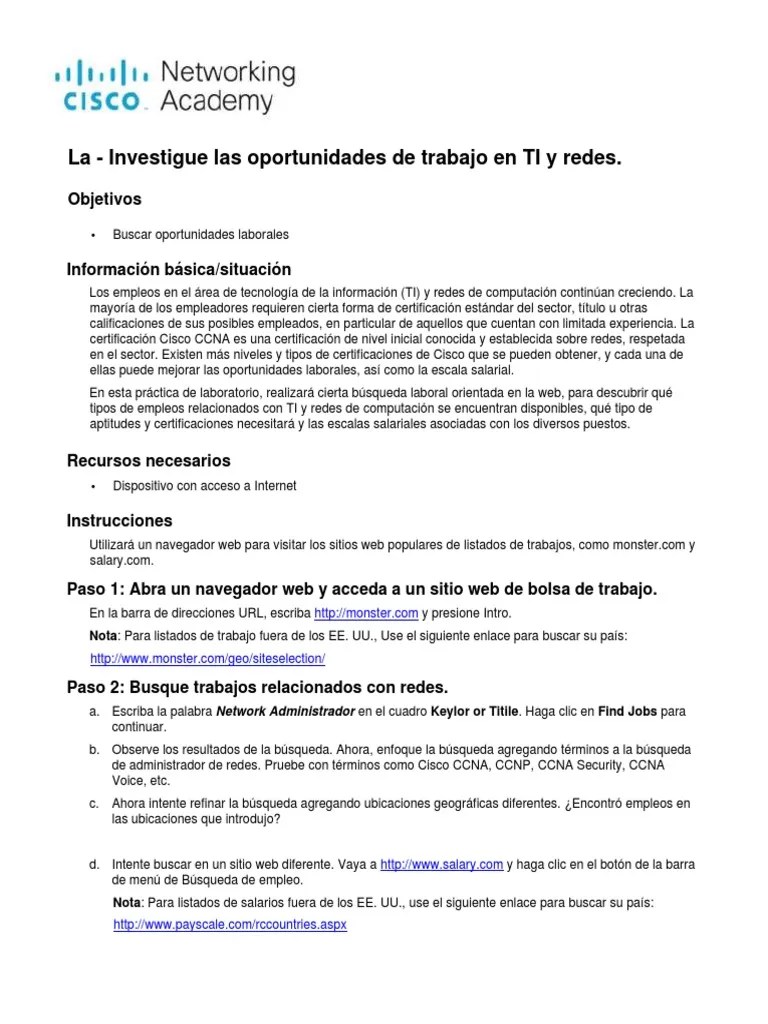 1.9.3 Lab Research It and Networking Job Opportunities Es XL PDF