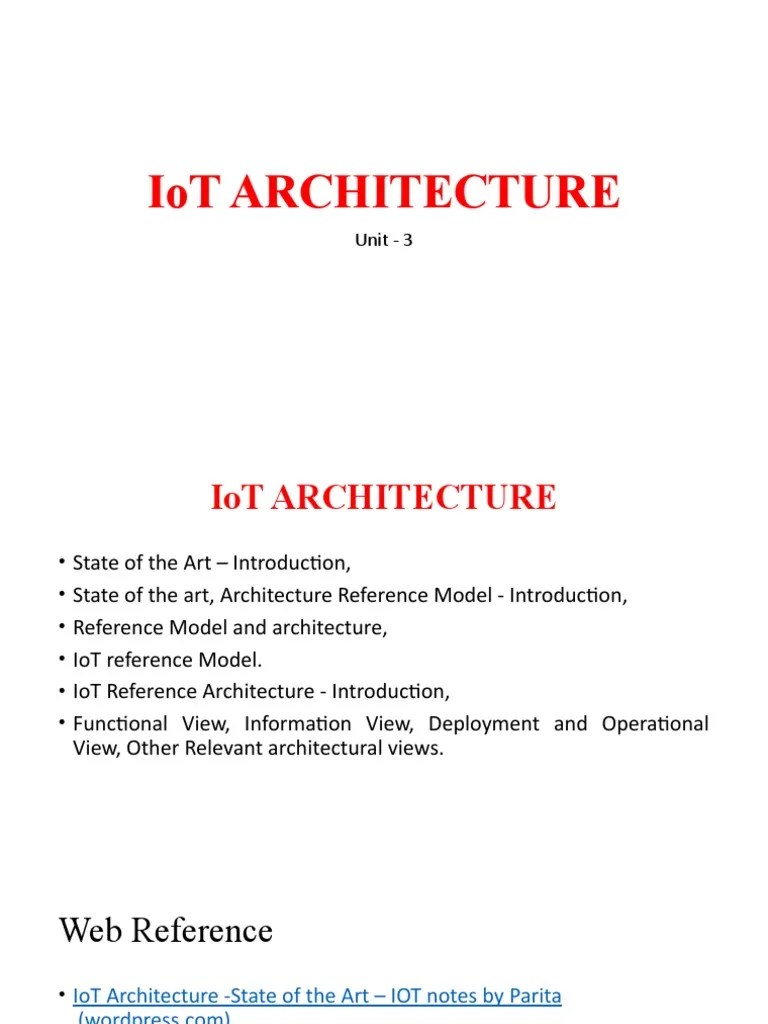 A Comprehensive Overview of IoT Architectures and Reference Models