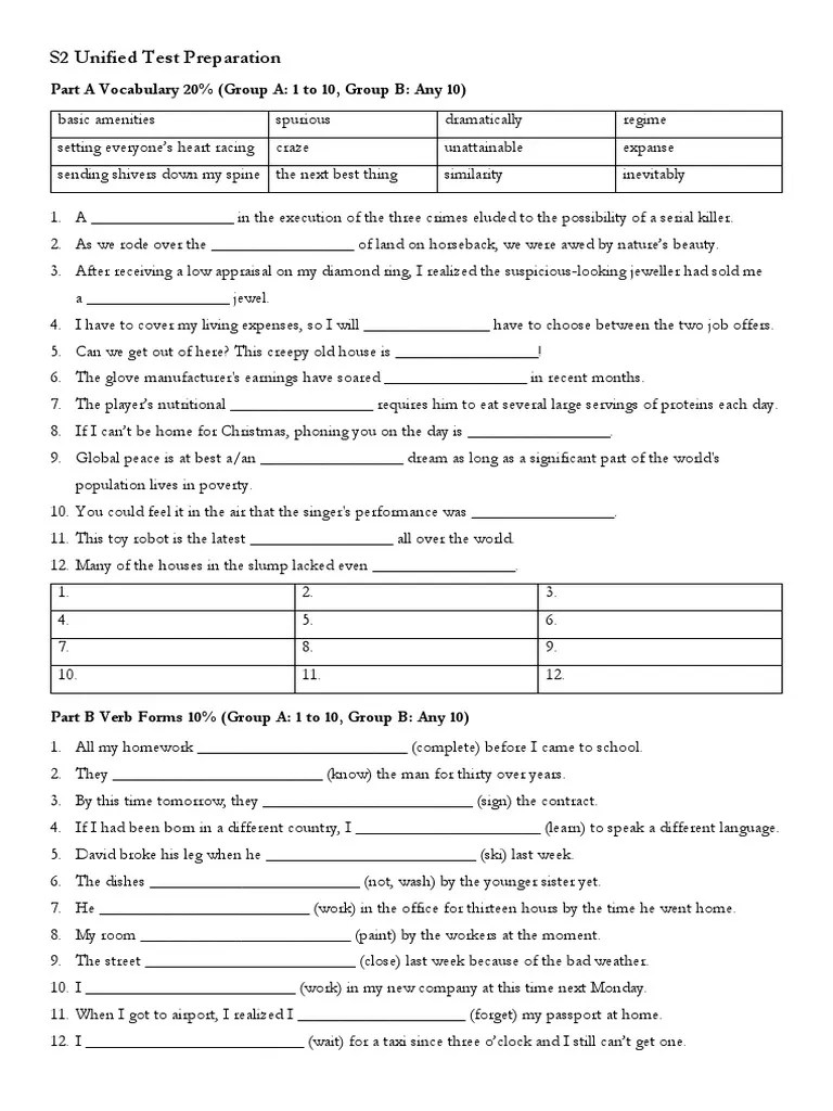 S2 UT Worksheet B PDF
