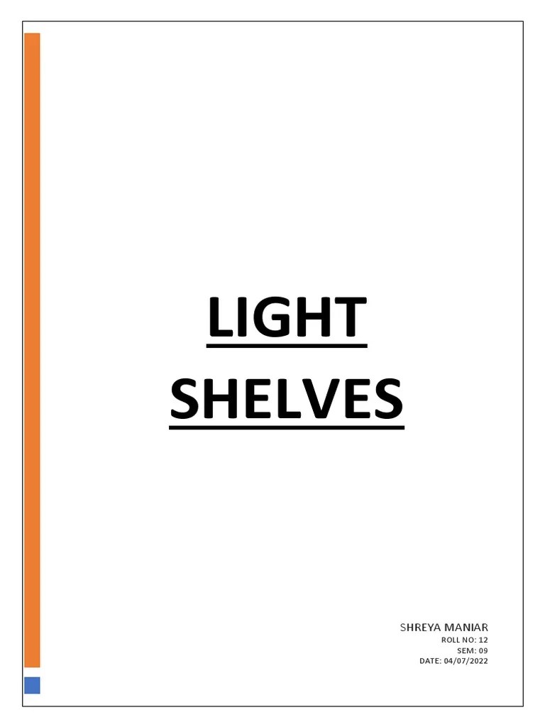Light Shelf PDF Window Civil Engineering