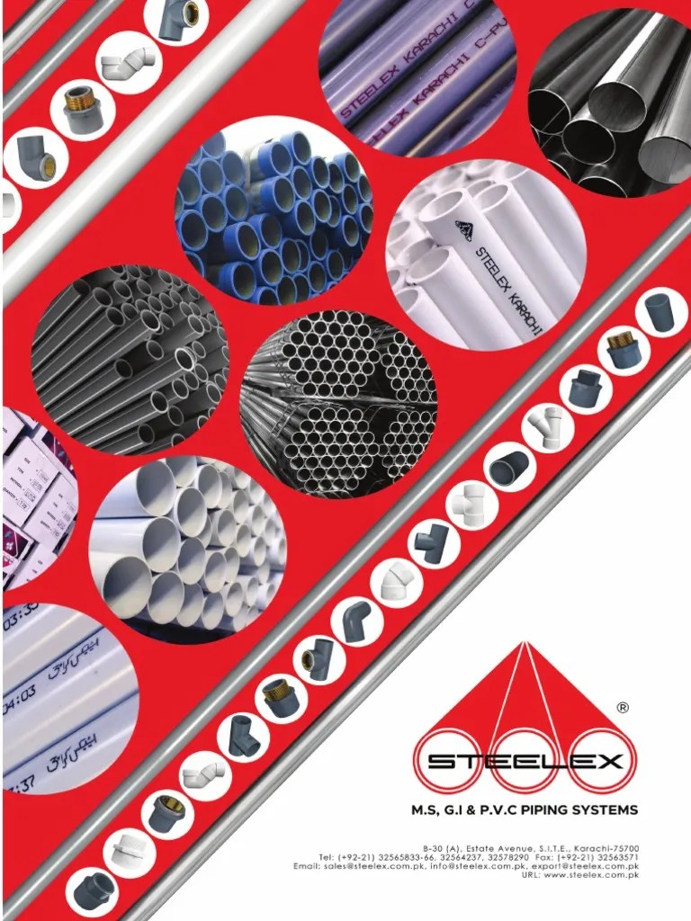 Steelex PVC Price List (1 August 2022) PDF Civil Engineering