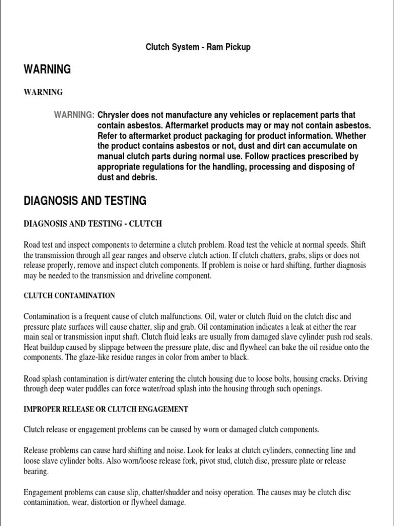 Clutch System PDF Clutch Bearing (Mechanical)