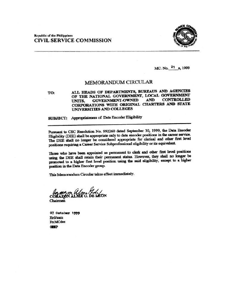 mc21s1999 Data Encoder Eligibility PDF