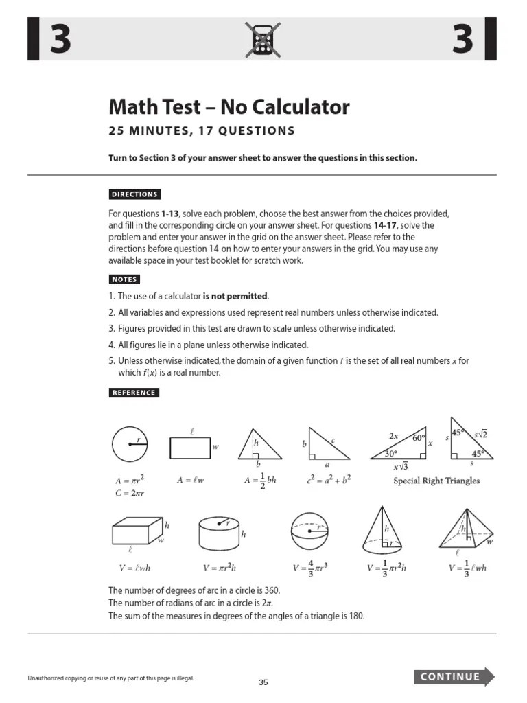 Psat Test | PDF