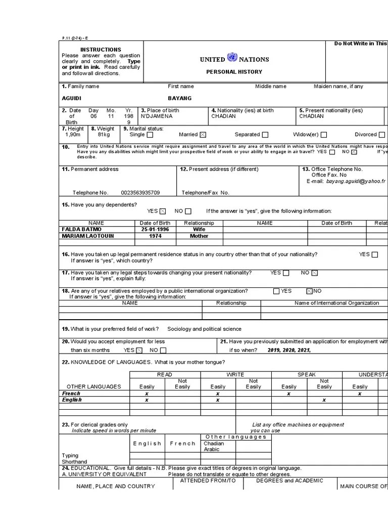 United Nations List Any Office Machines or Equipment You Can Use PDF