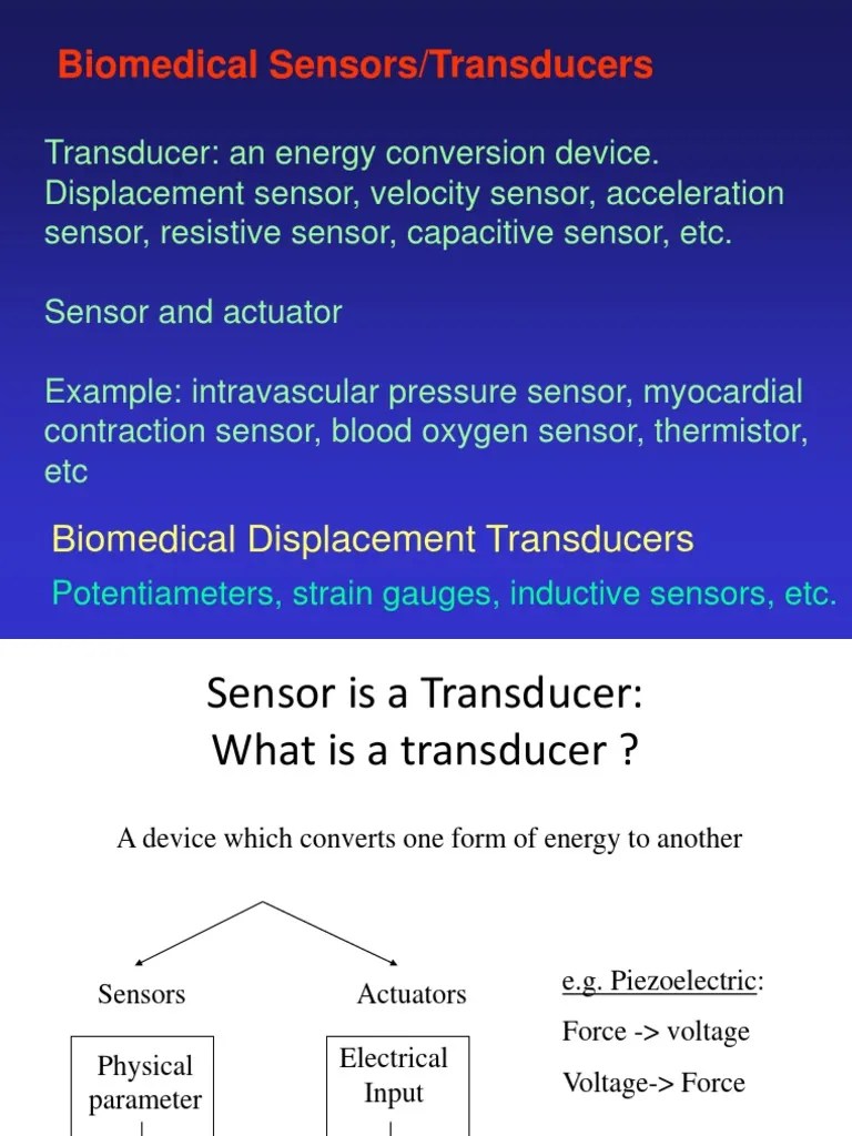 Lecture 6_transducers PDF Inductor Sensor