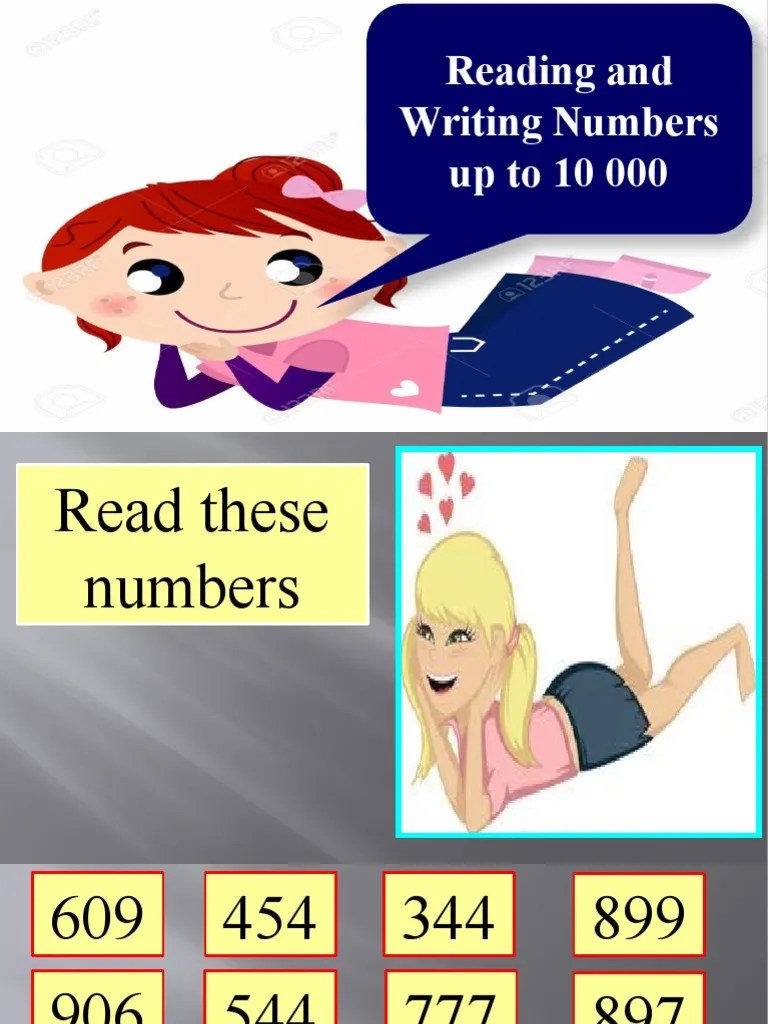 Lesson 4 Day 1 Reading and Writing Numbers Up To 10 000 PDF