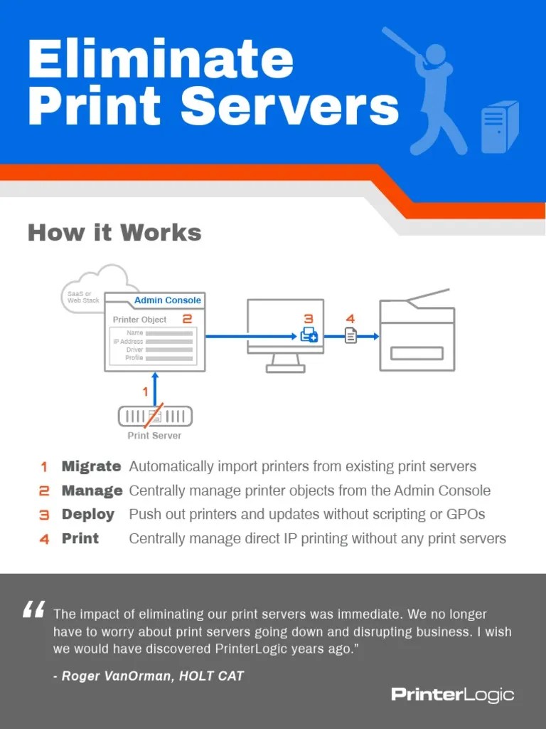 A Serverless Printing Infrastructure How Eliminating Print Servers