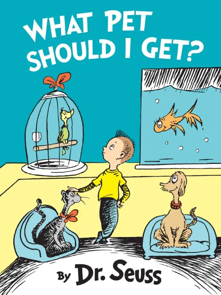 What Pet Should I Get (Dr. Seuss) PDF Dr. Seuss