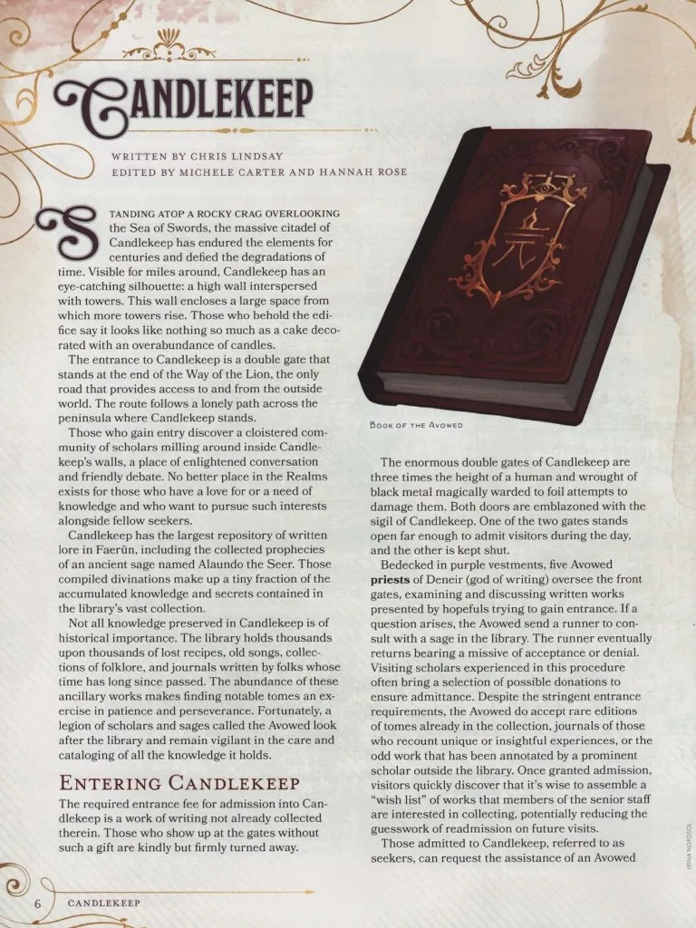 Candlekeep Info PDF Libraries Books