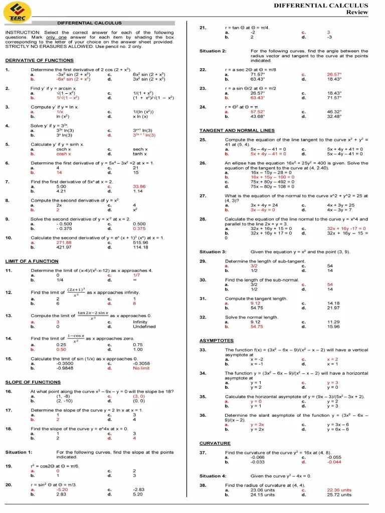 DIFFERENTIAL CALCULUS JPG PDF