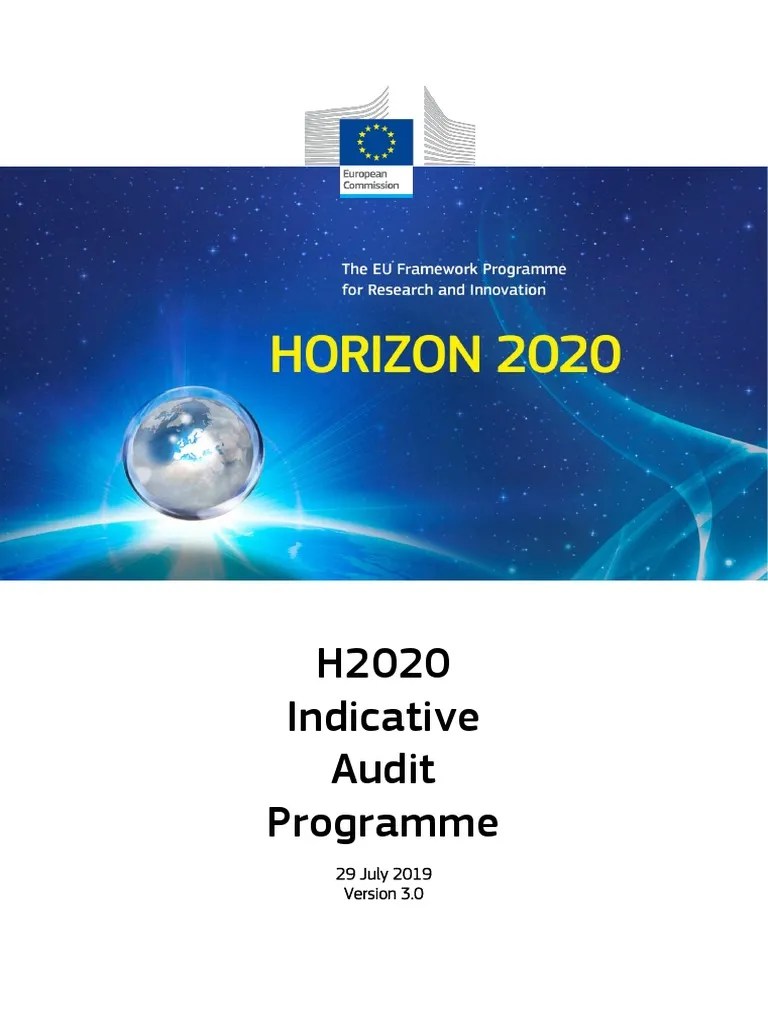 Indicative Audit Programe H2020 PDF Debt Accounting