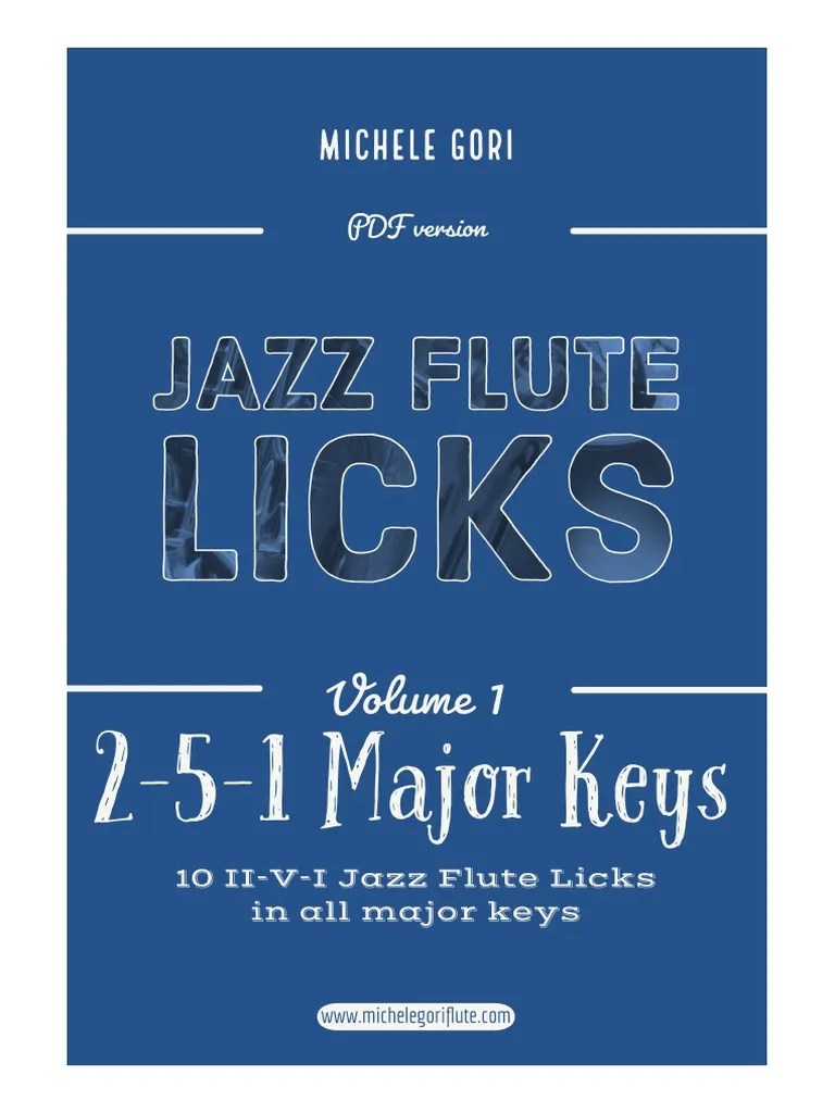 Jazz Flute Licks PDF