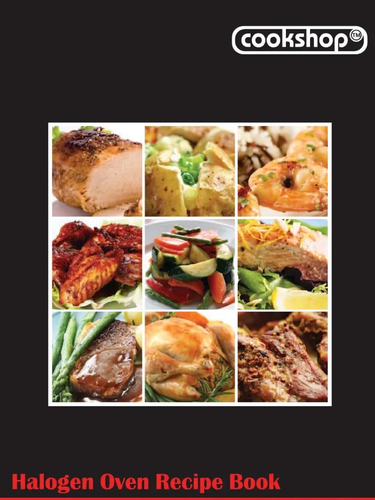 Halogen Oven Recipe Book