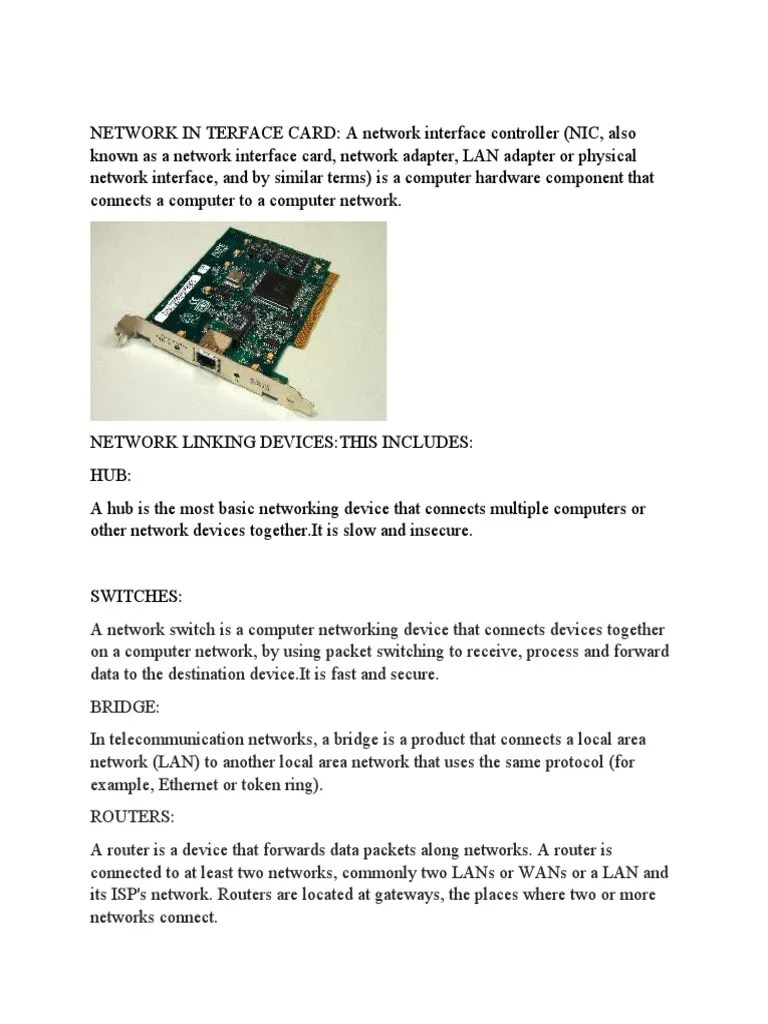 A Network Interface Controller PDF