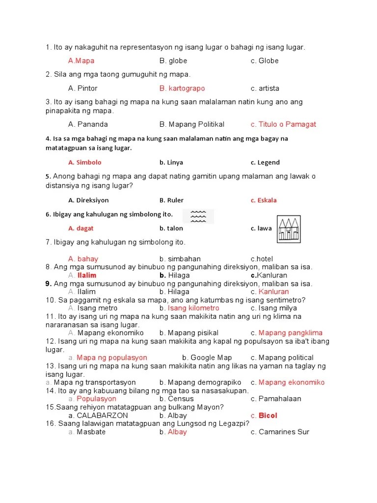 Map Reading | PDF