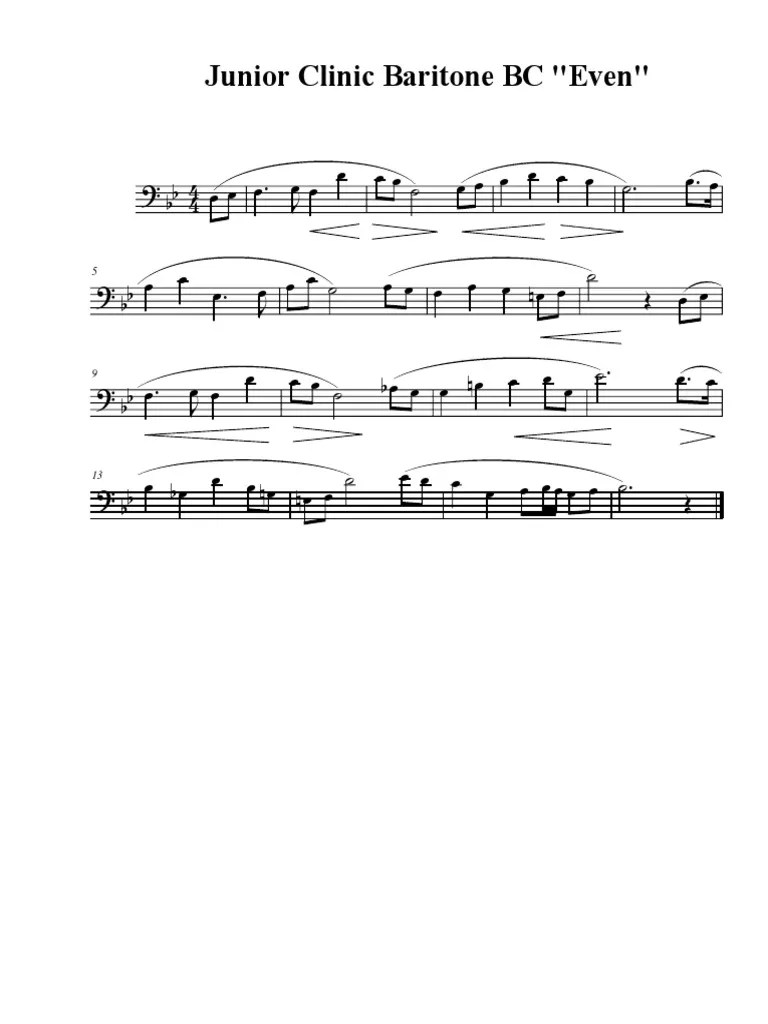 N Baritone BC Even 1 PDF