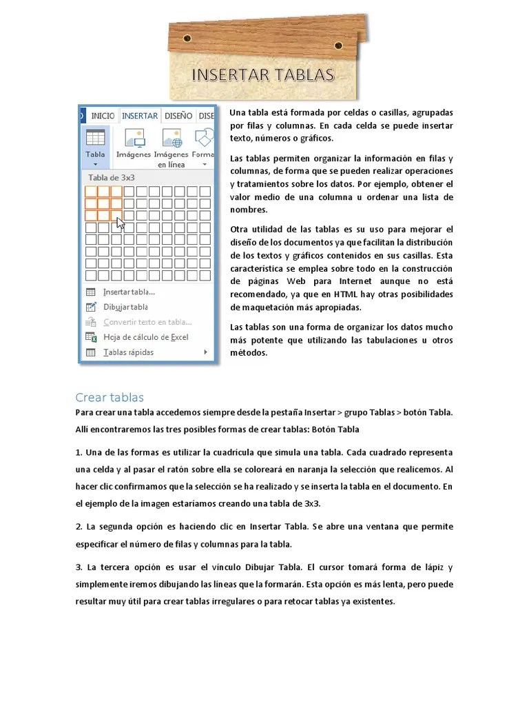 Insertar Tablas PDF Ventana (informática) HTML