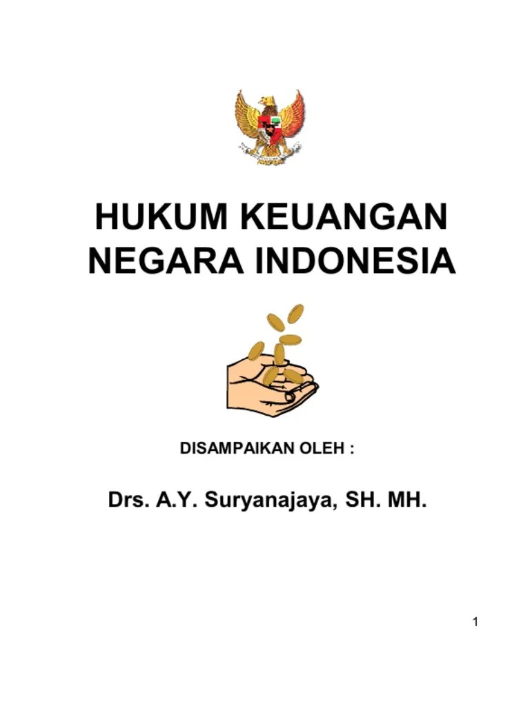 Hukum Keuangan Negara Kuliah i