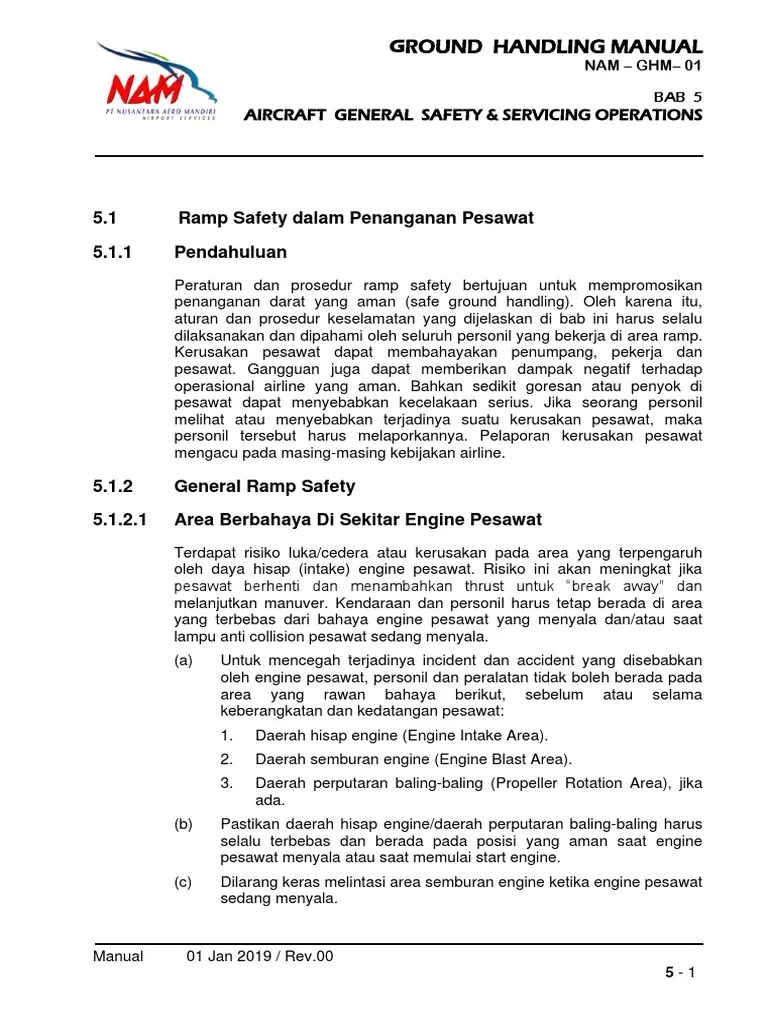 SAFETY FIRST GROUND HANDLING PROCEDURES PDF