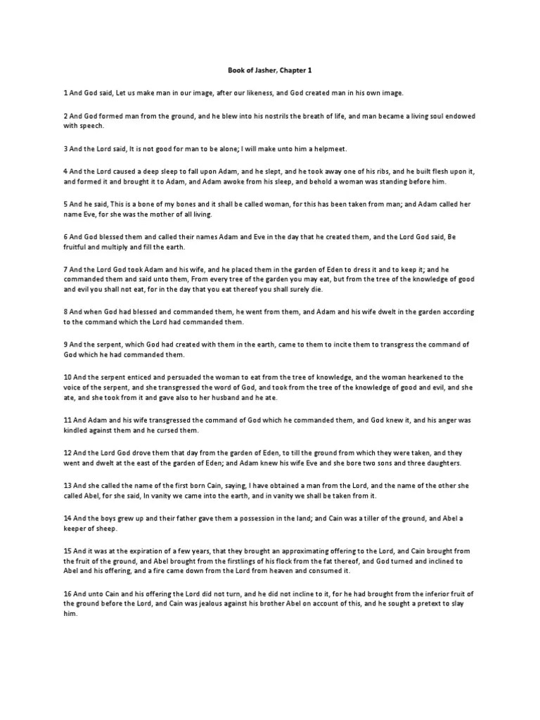 Ancient book of jasher referenced oolp.talkwireless.info