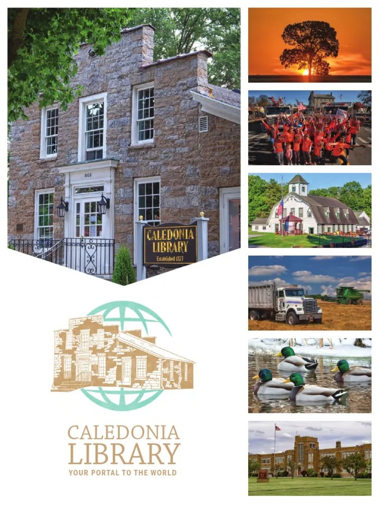 Caledonia Library Booklet PDF Libraries