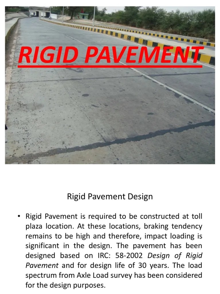 Rigid Pavement