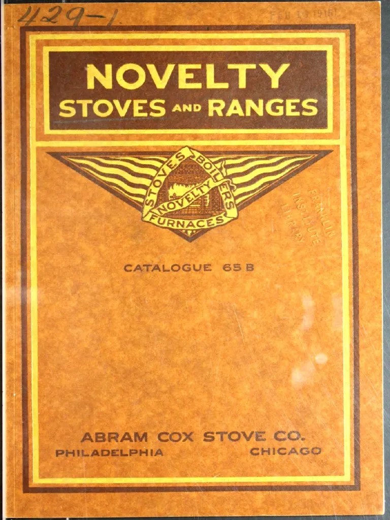 Novelty Stoves and Ranges 1914 PDF