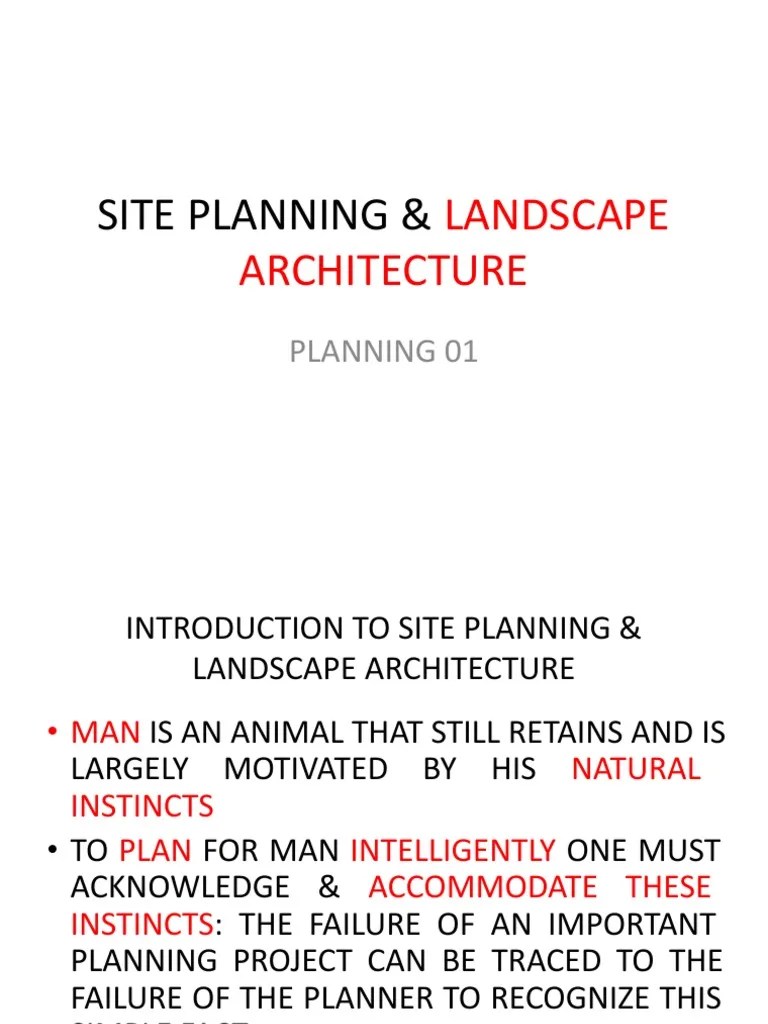 1B Definition of Landscape Architecture PDF