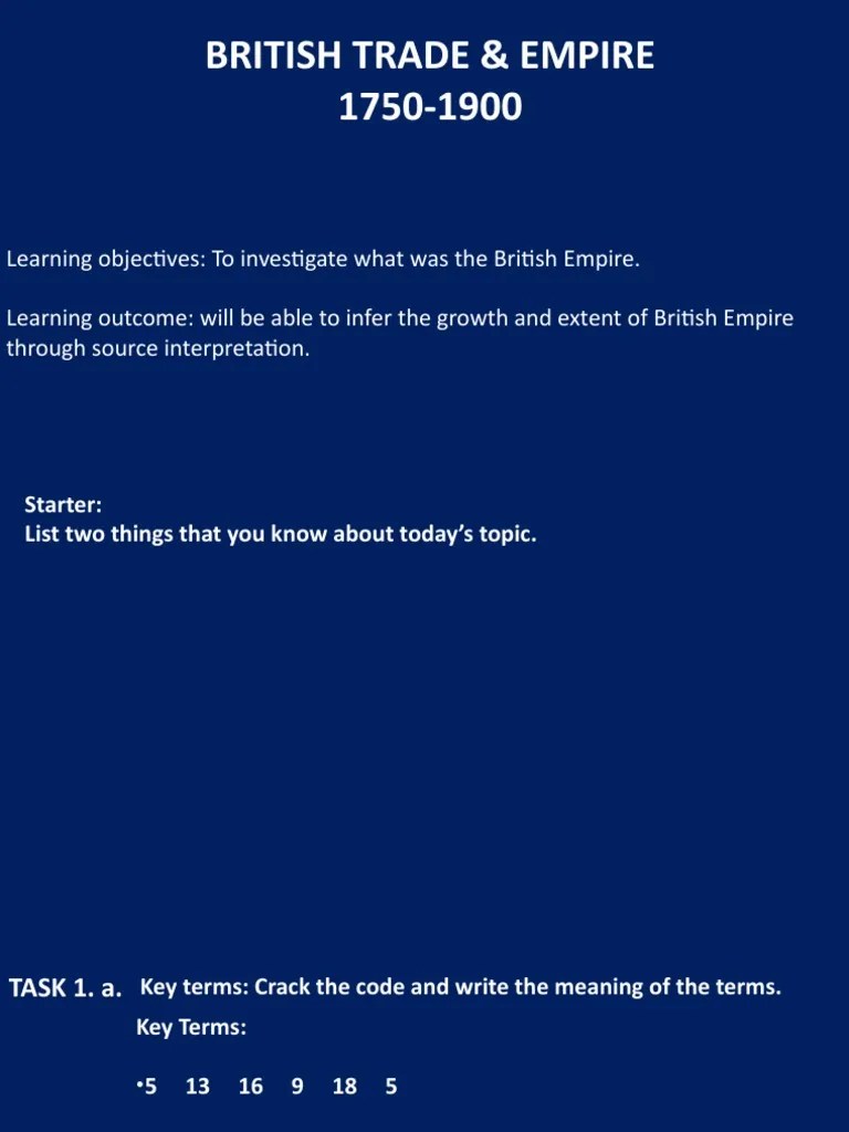 British Empire PDF Empire British Empire