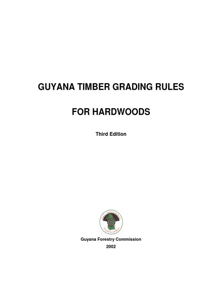Timber Grading Rules 3rd Edition PDF Lumber Stress (Mechanics)