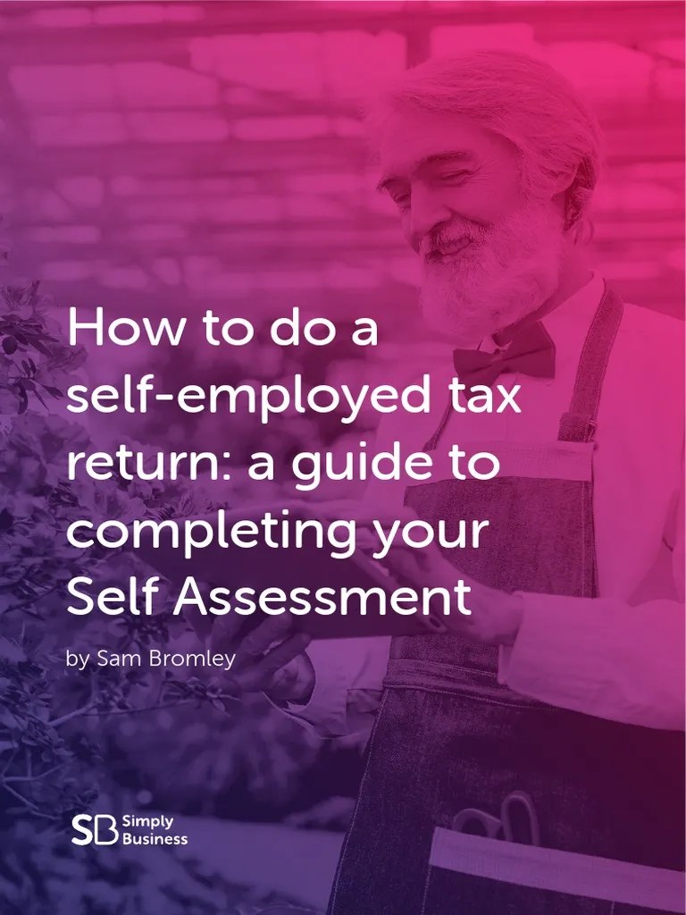 How To Do A Self Employed Tax Return PDF Taxes Self Employment