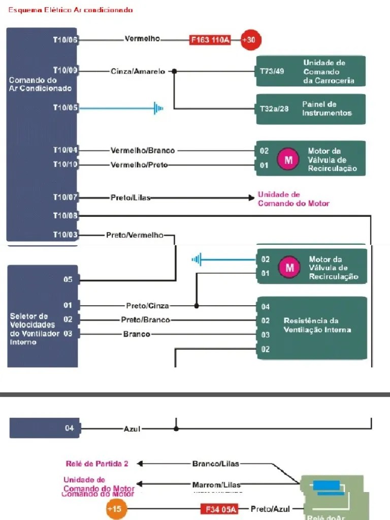 Esquema Aire Acondicionado | PDF