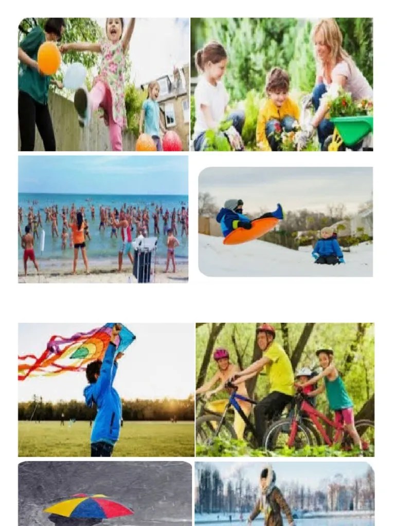 Activities Summer, Winter... | PDF