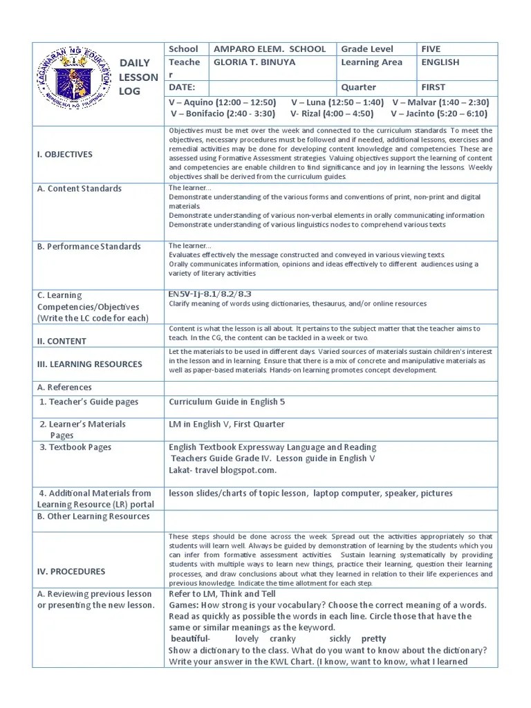 Clarify Meaning of Words Using Dictionaries PDF Learning Education Theory