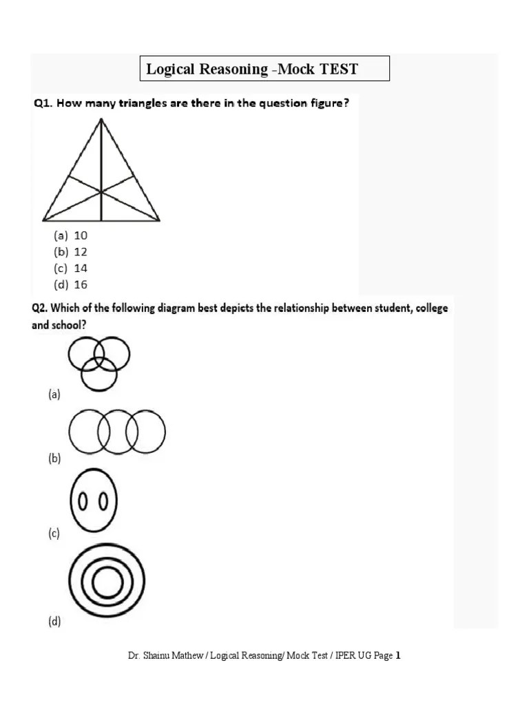 Logical Reasoning PDF