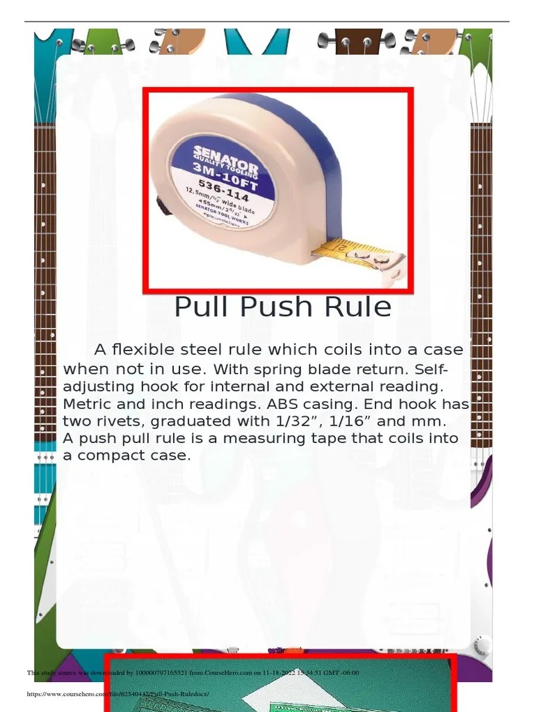 Pull Push Rule PDF