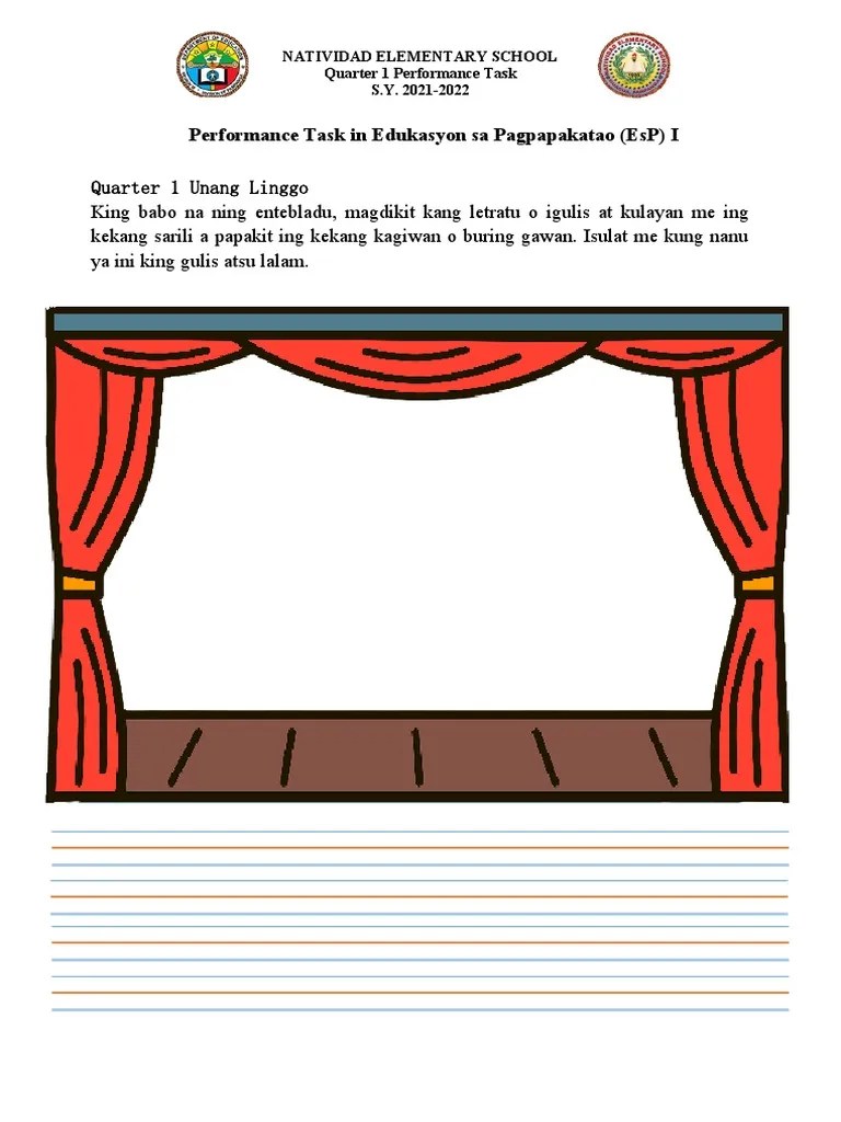 Performance Task | PDF